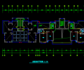 六层带跃层住宅电气图